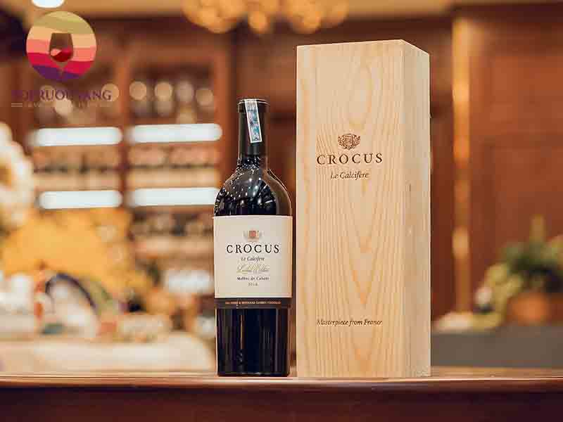 Rượu vang Pháp Crocus Le Calcifere Limited Edition