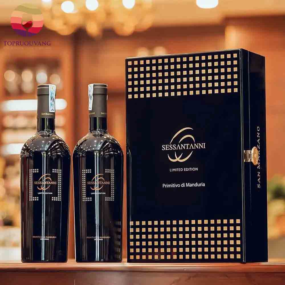 rượu vang Sessantanni 60 Limited Edition nhập khẩu chính hãng