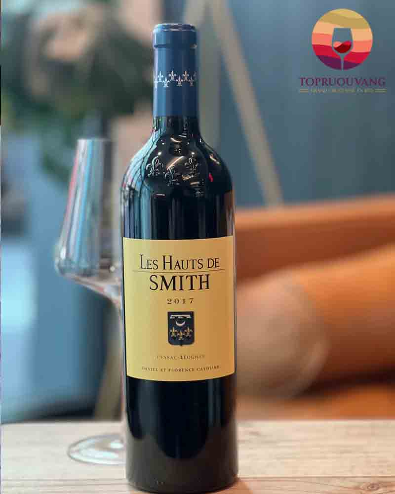 vang pháp Les Hauts de Smith Pessac Leognan nhập khẩu chính hãng
