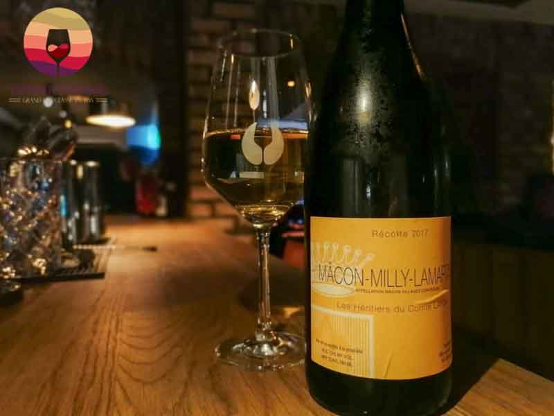 Rượu vang Les Heritiers du Comte Clos du Four Macon Milly Lamartine