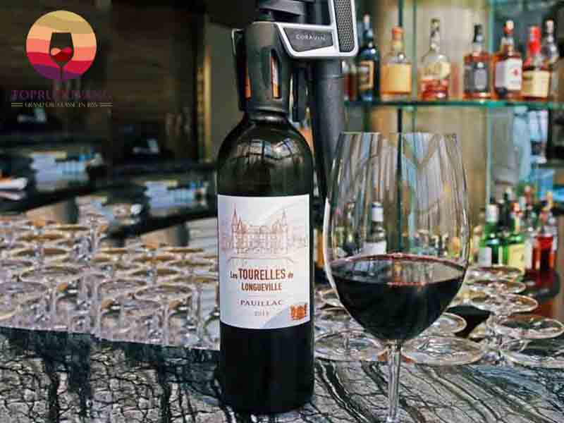 Rượu vang Pháp Les Tourelles De Longueville Pauillac 2013