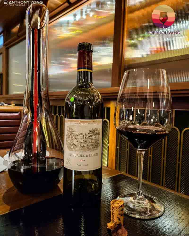 rượu vang Carruades de Lafite nhập khẩu chính hãng
