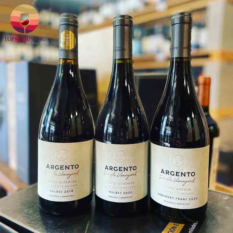 Rượu vang Bodega Argento Single Vineyard Finca Altamira Malbec Mendoza