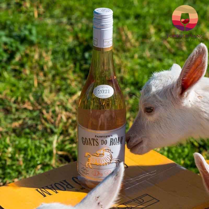 Rượu vang Goats Do Roam Rose Western Cape I Grenache Shiraz Mourvedre