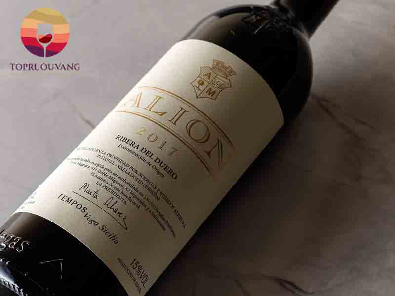 Rượu vang Tempos Vega Sicilia Alion Ribera del Duero DOC