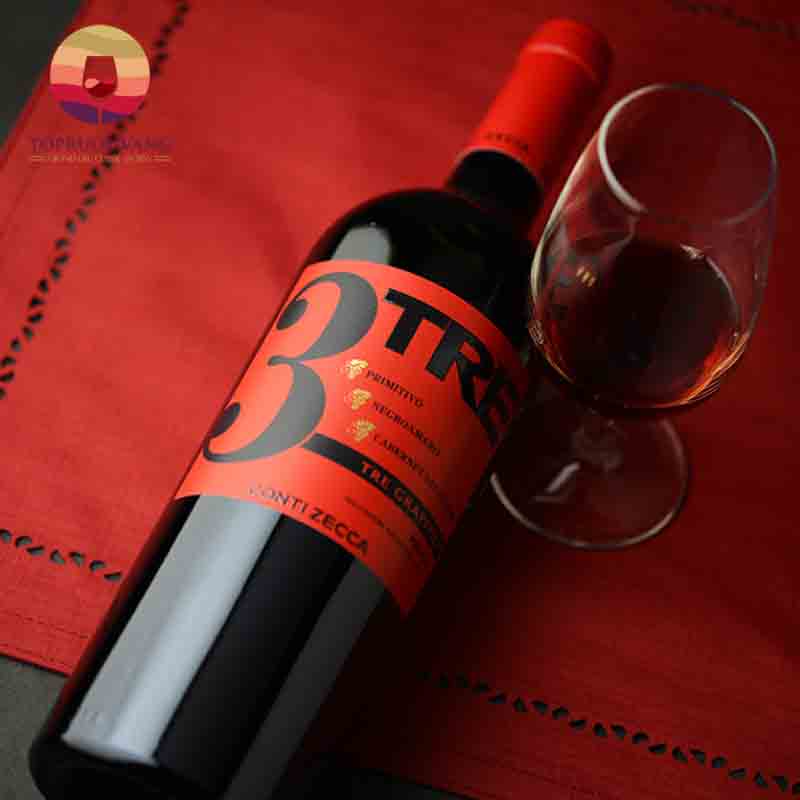 Rượu vang Ý 3 Tre Grapolli