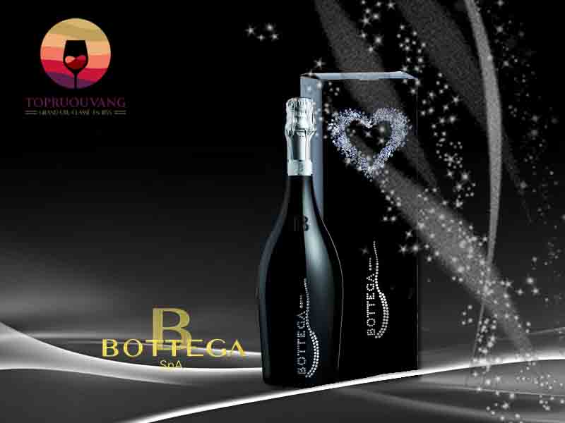 Rượu vang Ý Bottega Diamond Spumante Brut Pinot Nero