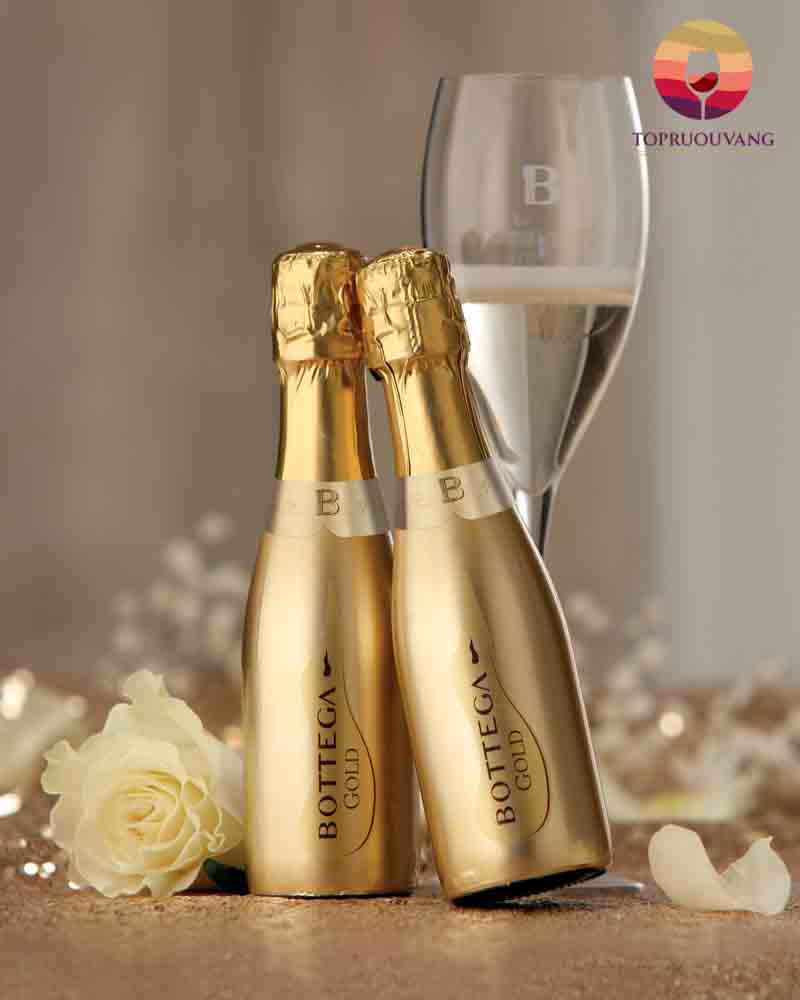 Rượu vang Bottega Gold Spumante Brut Glera Prosecco DOC