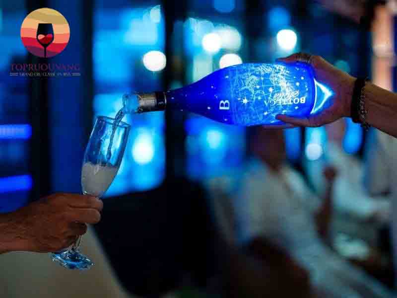 Rượu vang nổ Bottega Stella Millesimato Extra Brut Led Version