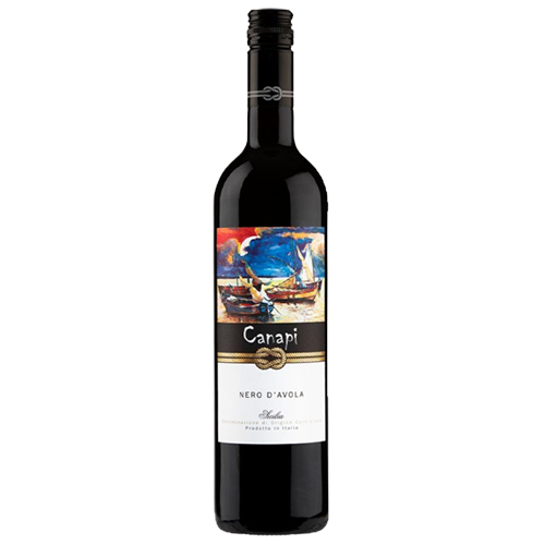 Rượu vang Ý Canapi Nero d’Avola Sicilia DOC