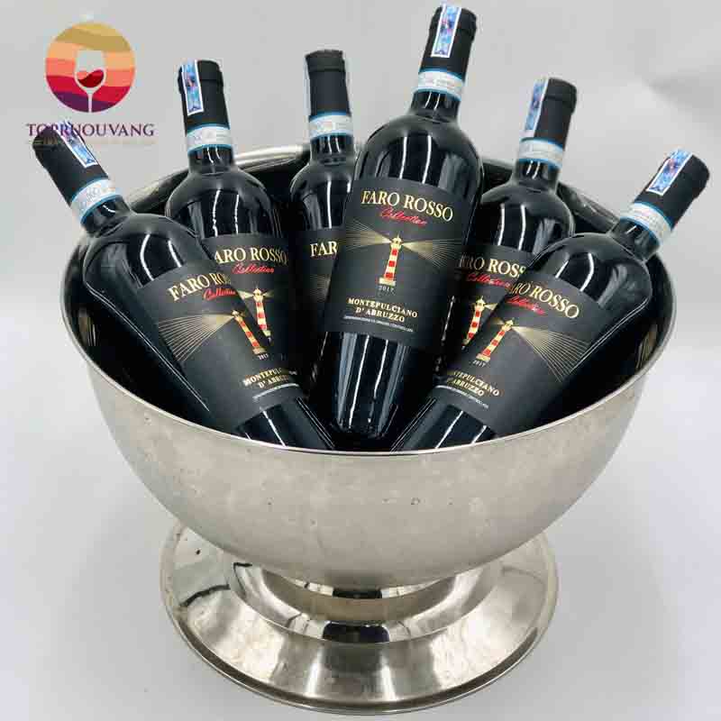 Rượu vang Ý Collefrisio Faro Rosso