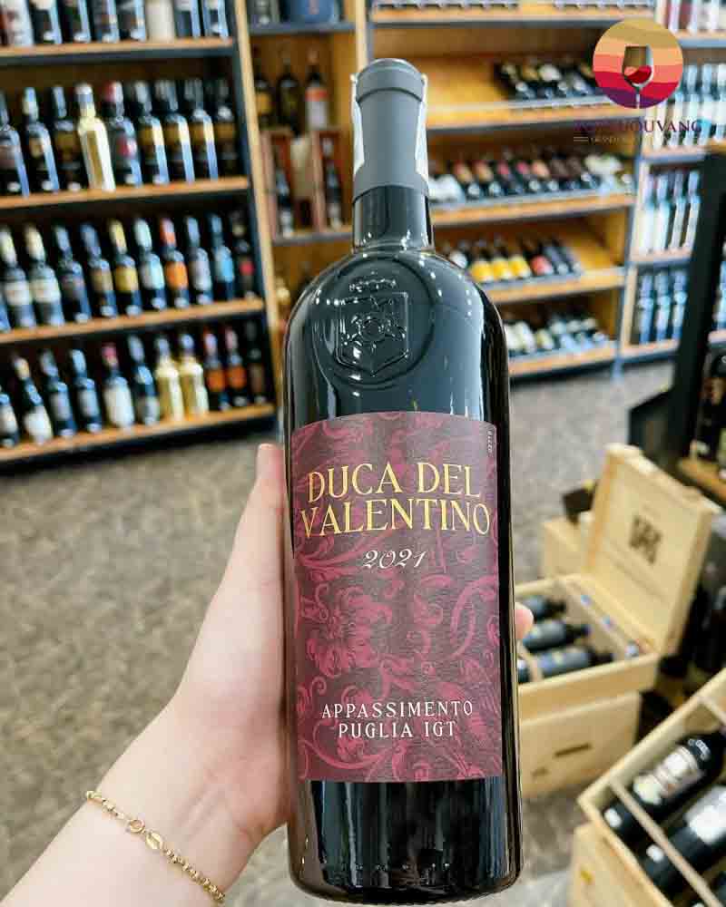 Rượu vang Duca Del Valentino Appassimento Puglia IGT