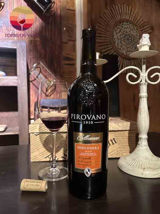 Rượu vang Ý Pirovano Nero D’avola