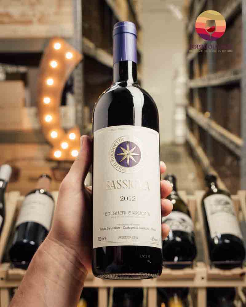 Rượu vang Tenuta San Guido Sassicaia Sassicaia Bolgheri DOC