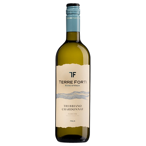 Rượu vang Ý Terre Forti Trebbiano Chardonnay Rubicone IGT