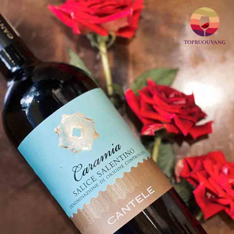 rượu vang Caramia Salice Salentino DOC nhập khẩu chính hãng