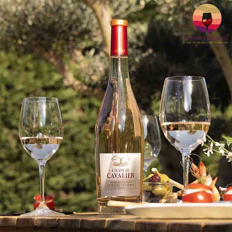 Rượu vang Chateau Cavalier Cuvee Marafiance Rose Cotes de Provence
