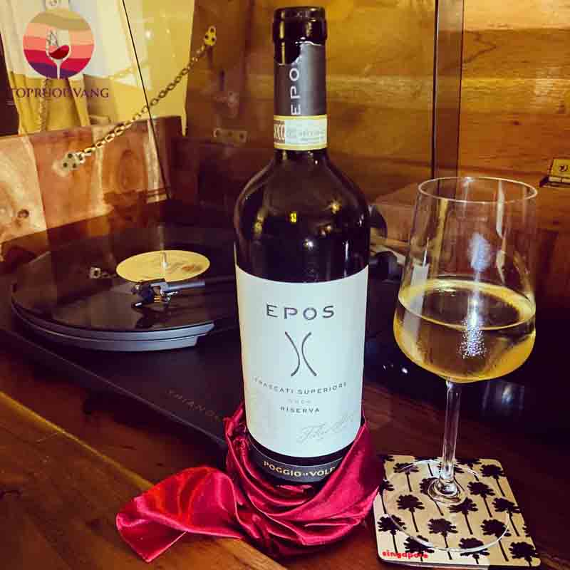 Rượu vang Ý Epos Frascati Superiore Riserva