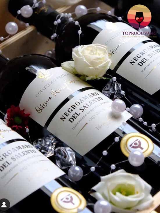 rượu vang Privata Negroamaro nhập khẩu chính hãng