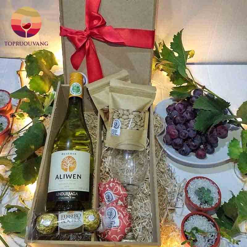 Rượu vang Chile Aliwen Reserva Chardonnay