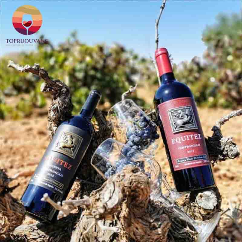 Rượu vang Tây Ban Nha Equitez Tempranillo