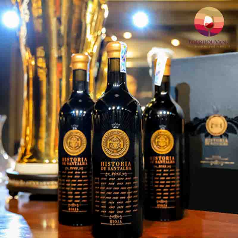 Rượu vang Tây Ban Nha Historia