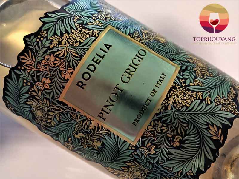 Rượu vang Ý Rodelia Pinot Grigio