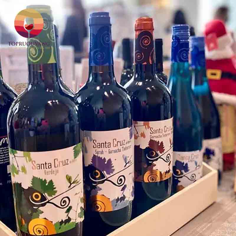 rượu vang Santa Cruz de Alpera Blend nhập khẩu chính hãng