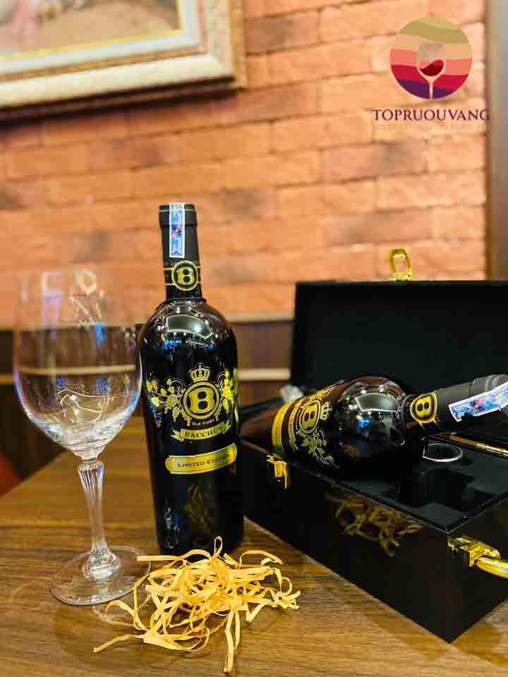 vang Bacchus Gold Limited Edition nhập khẩu chính hãng