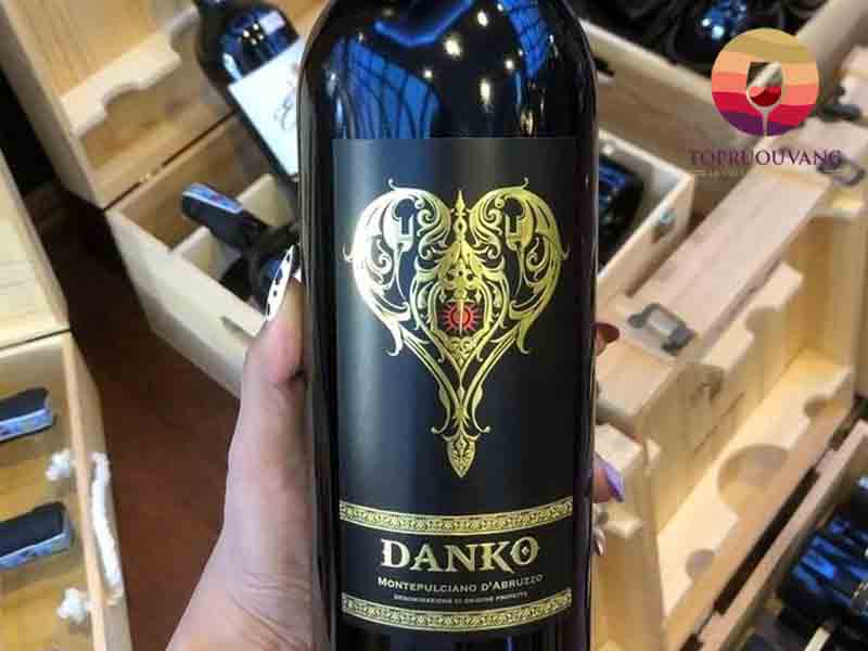 Rượu vang Ý Danko Montepulciano D’Abruzzo