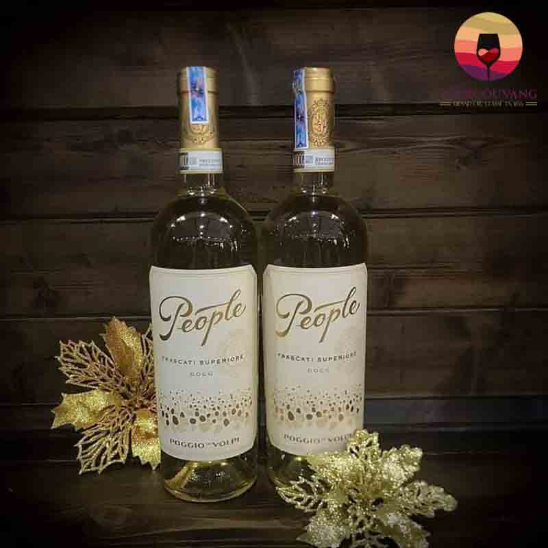 Rượu vang Ý Frascati Superiore People