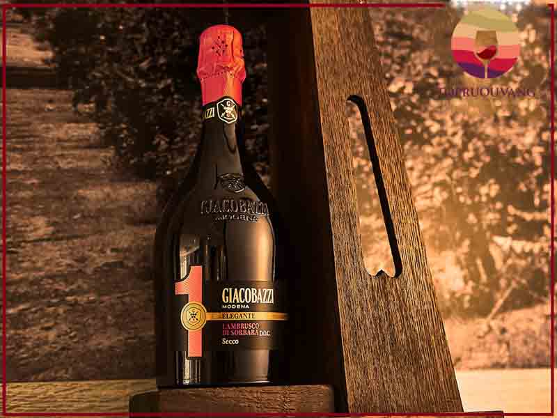 Rượu Vang Ý Giacobazzi 1 ELEGANTE Lambrusco Secco