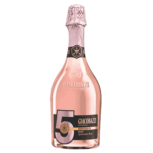 Rượu vang Ý Giacobazzi 5 SEDUCENTE Spumante Rose Brut