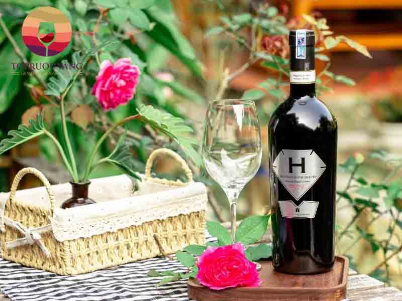 rượu vang H Silver Negroamaro Salento nhập khẩu chính hãng