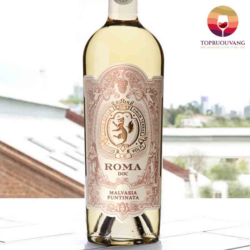 Rượu vang Ý Roma Puntinata Malvasia
