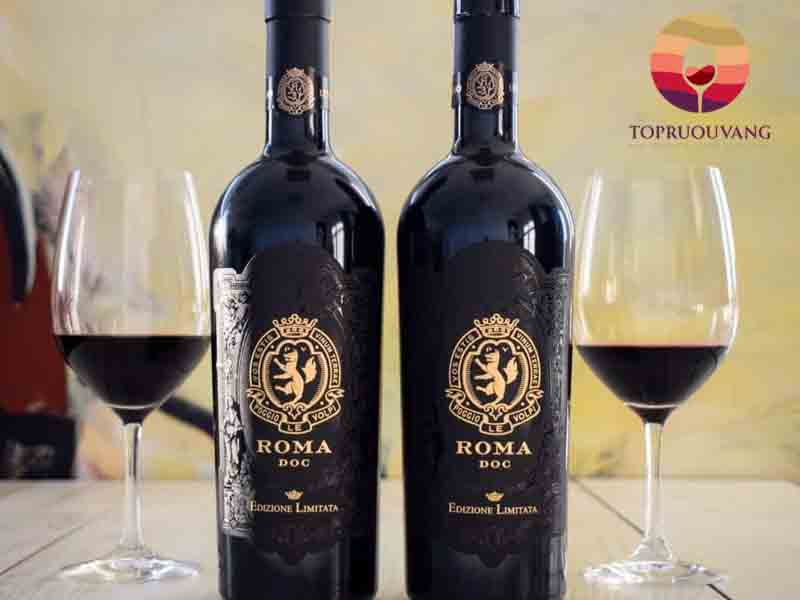 Rượu Vang Ý Roma Rosso Edizione Limitata