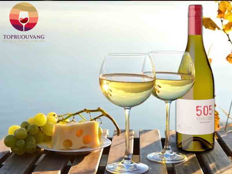 Rượu vang Argentina Casarena 505 Chardonnay