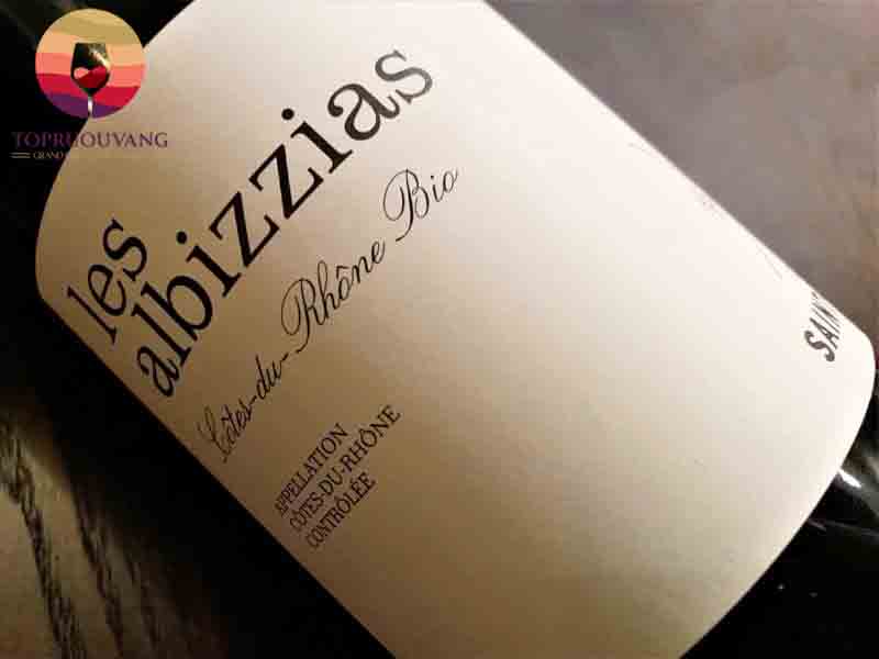 Rượu vang Domaine Saint Etienne Les Albizzias Côte de Rhône