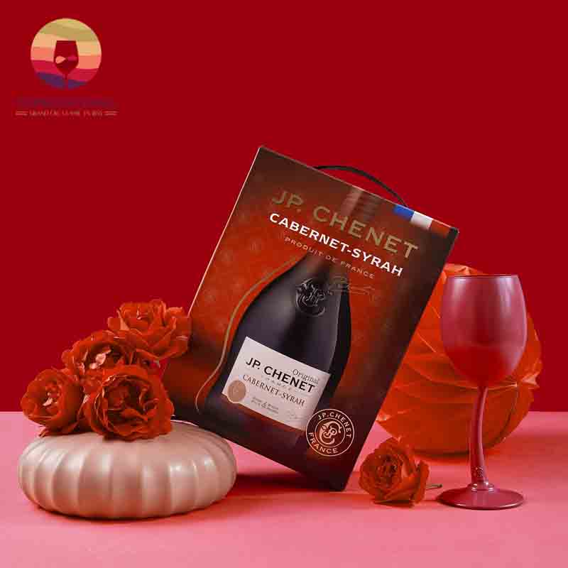 rượu vang bịch JP Chenet Original Cabernet Syrah BIB 3L nhập khẩu chính hãng