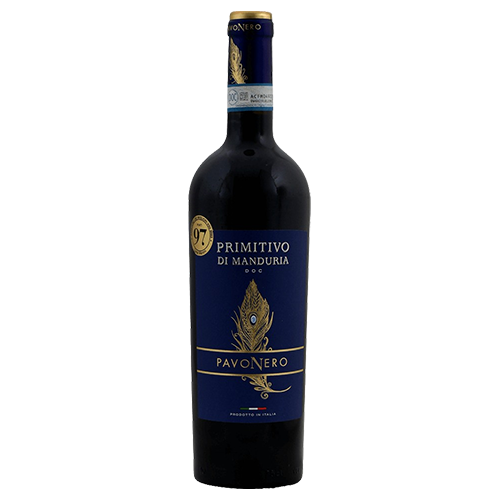 Rượu vang Ý PavoNero Primitivo di Manduria DOC
