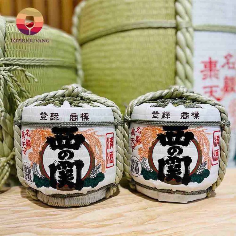 Rượu Sake Nishinoseki Hana Barrel - Rượu vang nhập khẩu