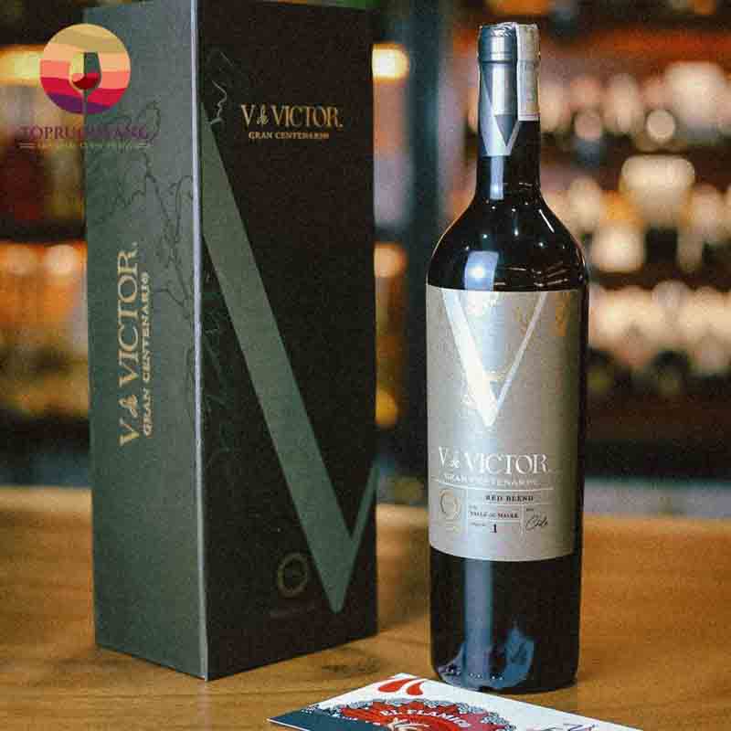 Rượu vang Chile V de Víctor Gran Centenario Blend