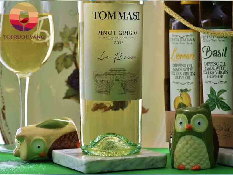 Rượu vang Ý Tommasi ‘Le Rosse’ Pinot Grigio Delle Venezie