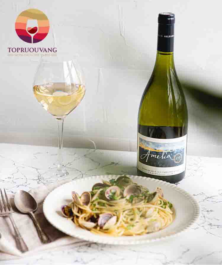 Rượu vang Chile Amelia Quebrada Seca DO Del Limari Chardonnay