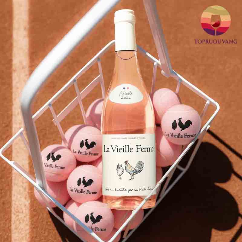 Rượu vang Pháp La Vieille Ferme Rose