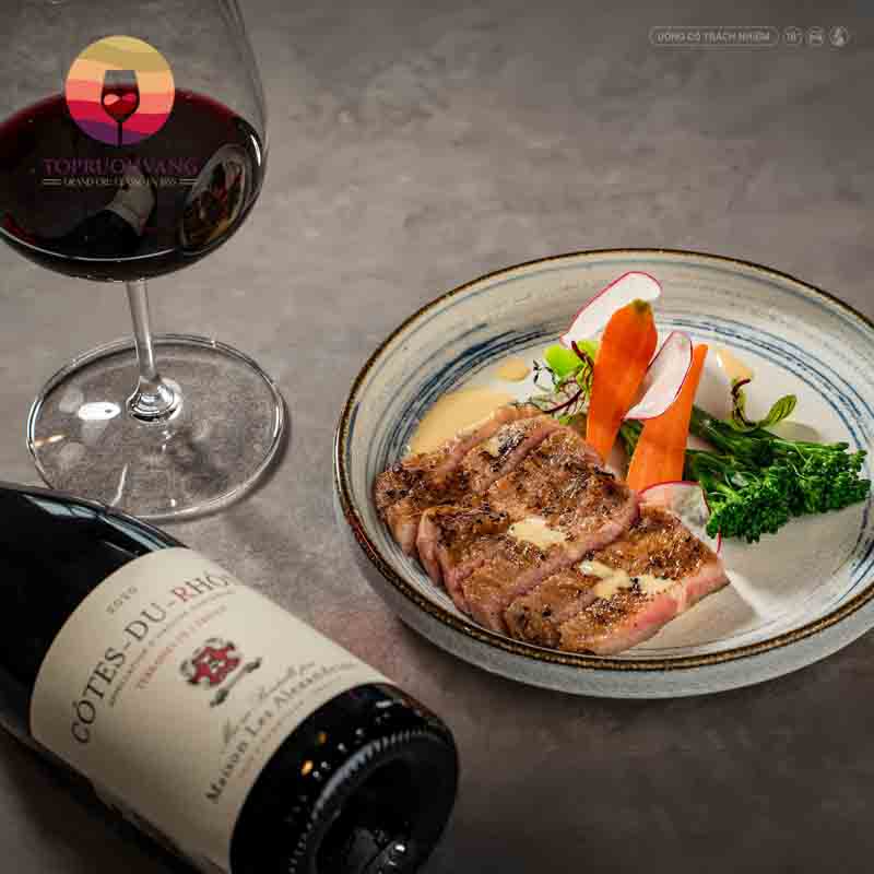 Rượu vang Pháp Les Terrasses De L’eridan Côtes Du Rhône Rouge