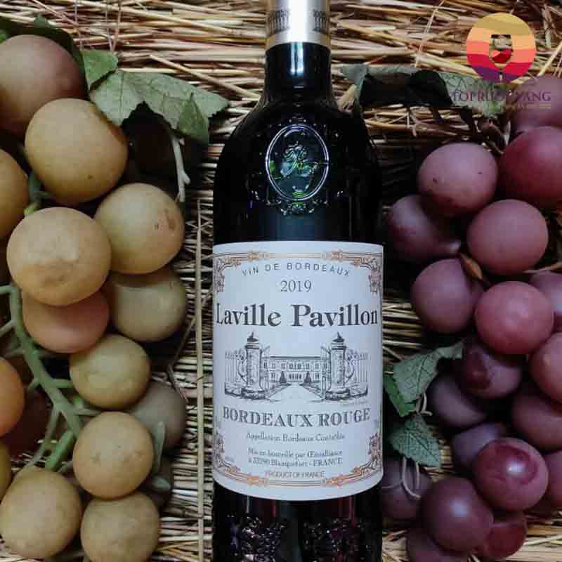Rượu vang Pháp Laville Pavillon Bordeaux Rouge