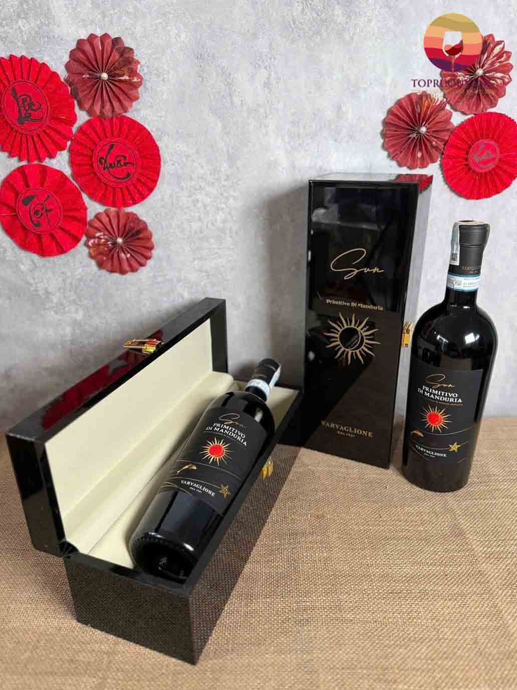 Rượu vang Ý Varvaglione 1921 Sun Primitivo Di Manduria
