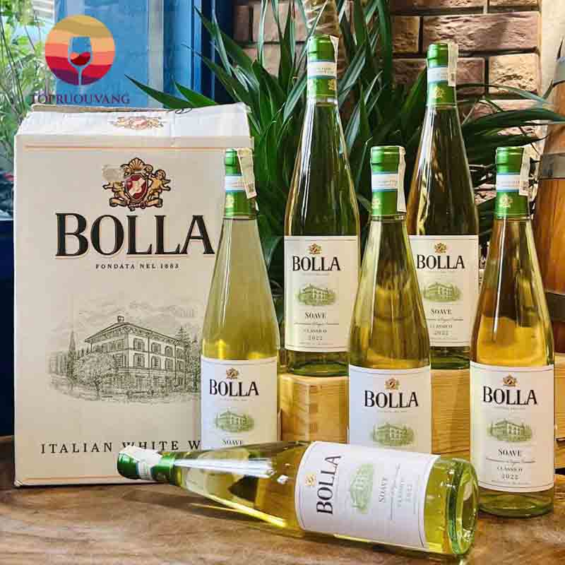 Rượu vang Ý Bolla Soave DOC Classico