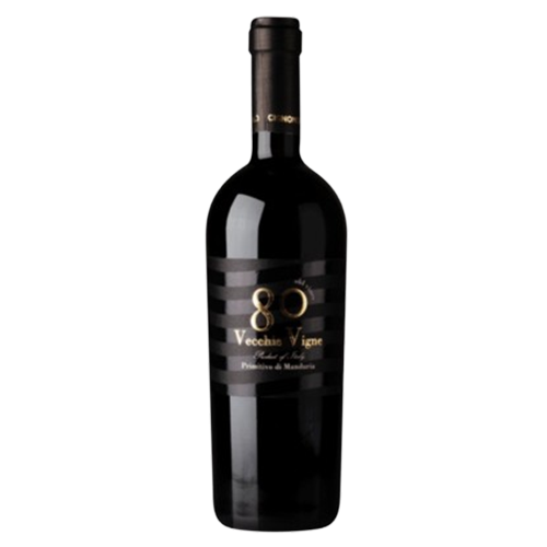 Rượu vang Ý 80 Vecchie Vigne CignoMoro Primitivo Di Manduria DOC